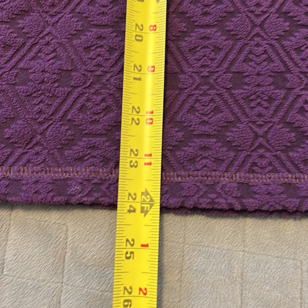 Eddie Bauer Fleece Pullover Sweatshirt, 1/4 Zip, Purple, Size L - Picture 9 of 9